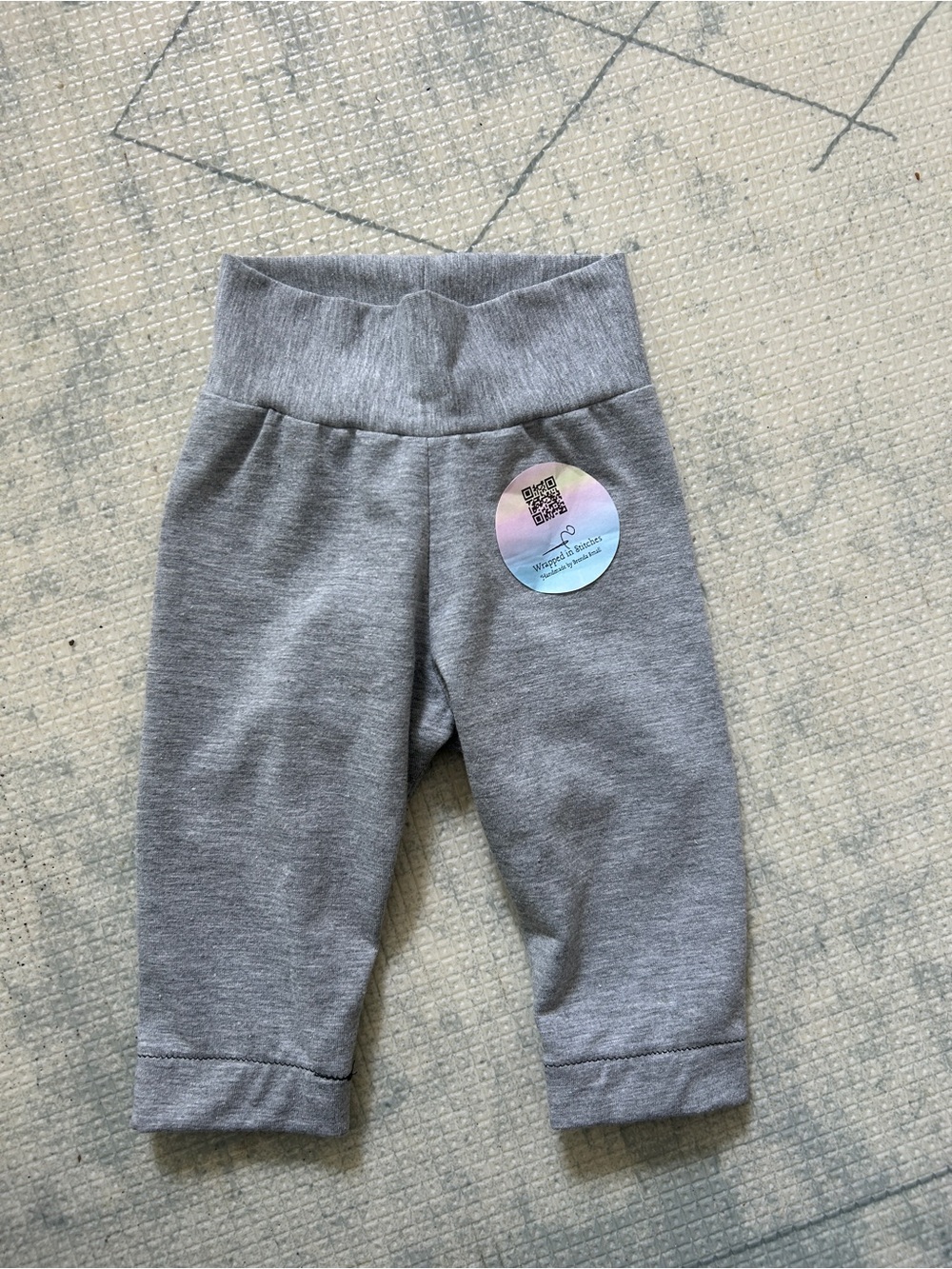 Classic Grey Baby Jogger Pants - Soft Knit Kids Bottoms